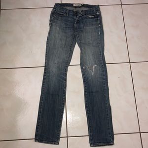 Abercrombie & Fitch low rise skinny jeans